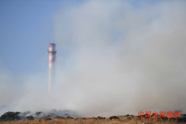 旧版周公解梦原版辽宁锦州北镇市一座秸秆发电厂燃料堆意外起火